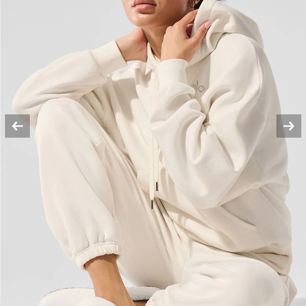 ALO Yoga Ivory Hoodie